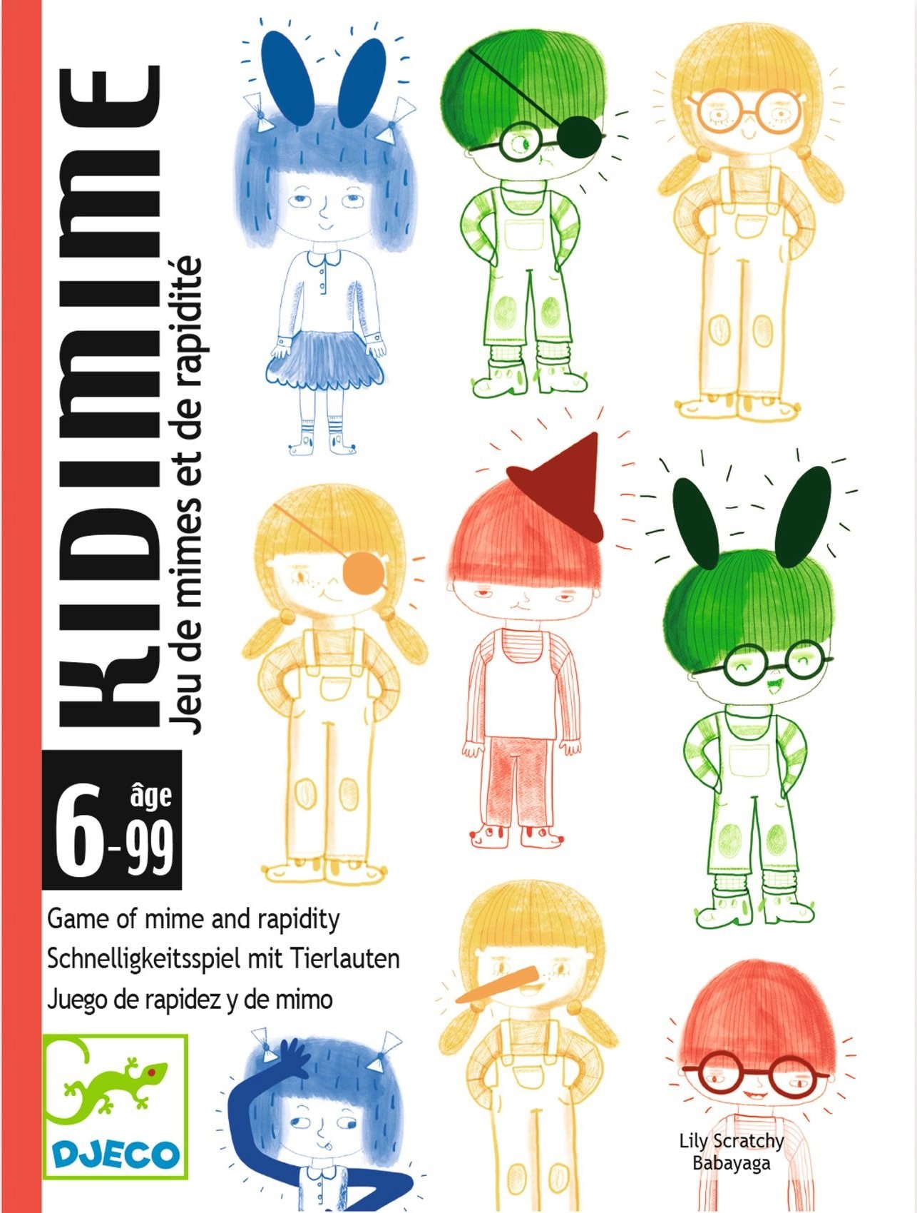 E-shop Kartová hra Kidimime - Hádať, kto som