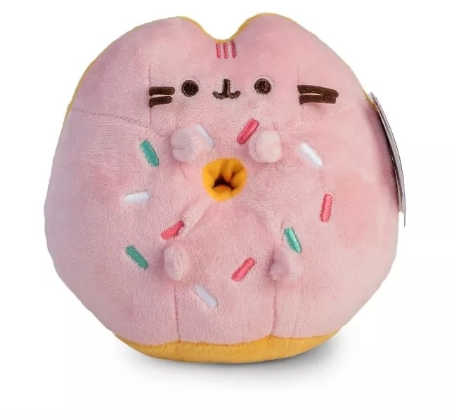 Plyšová hračka Pusheen ružový donut 14 cm