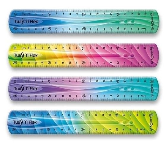 E-shop Pravítko MAPED Twist'n Flex dúhové 20 cm