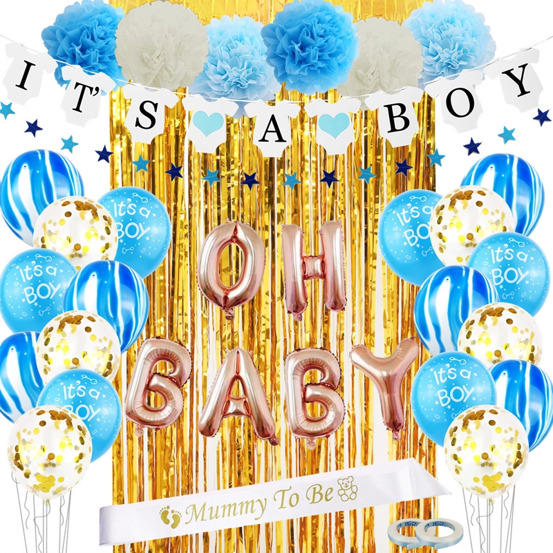 E-shop Sada balónikov a rekvizít na Baby Shower - It's a boy