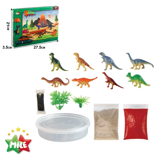 E-shop 3D dinosauří scéna DIY