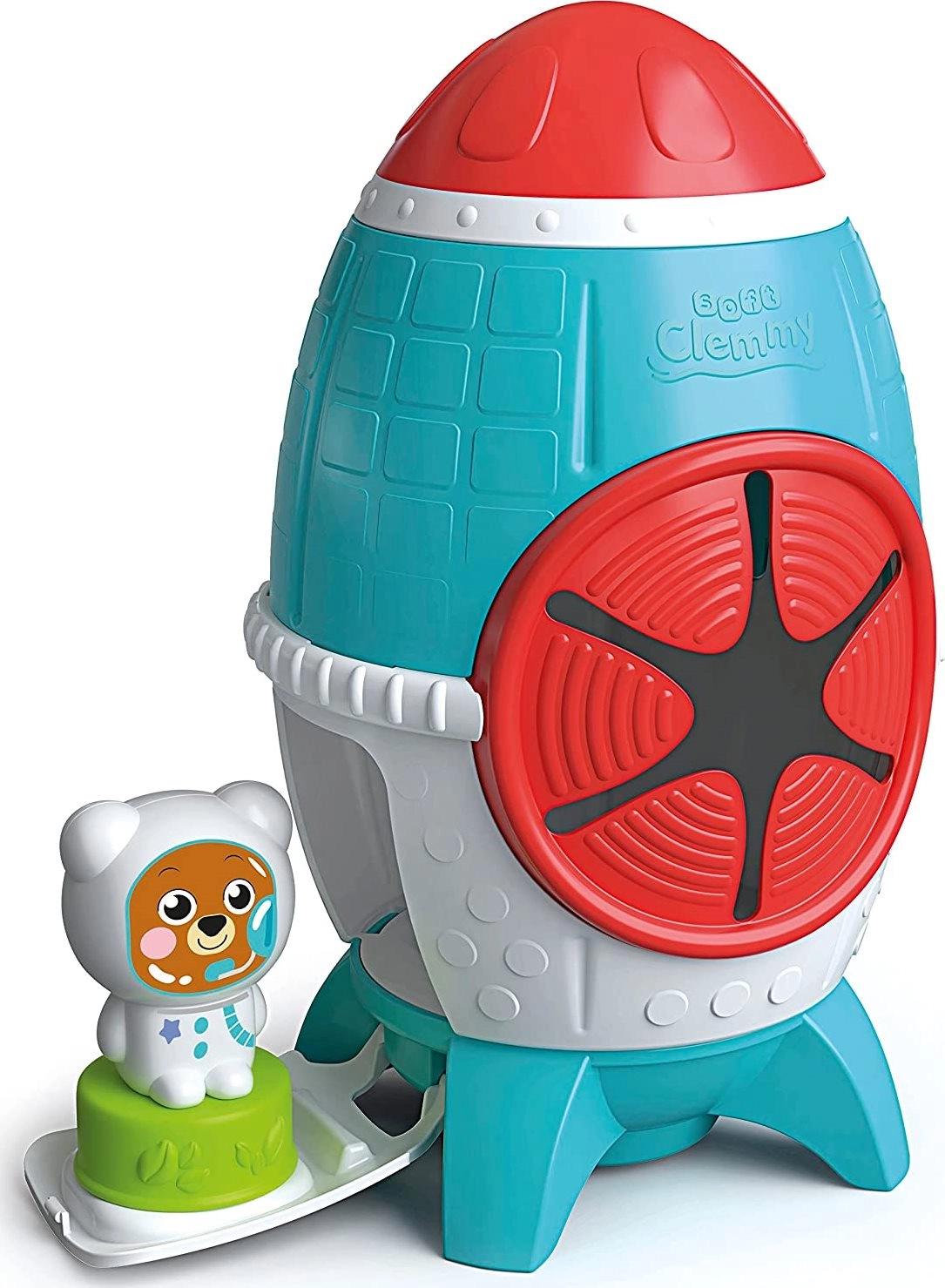 E-shop CLEMENTONI SOFT CLEMMY Box Vesmírna raketa s 5 kockami