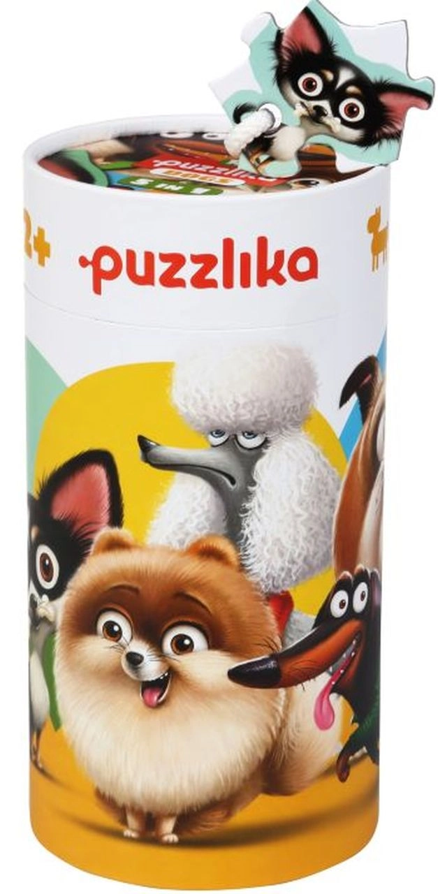 E-shop Puzzlika 14248 Psi 5v1 5 obrázků z 27 dielov