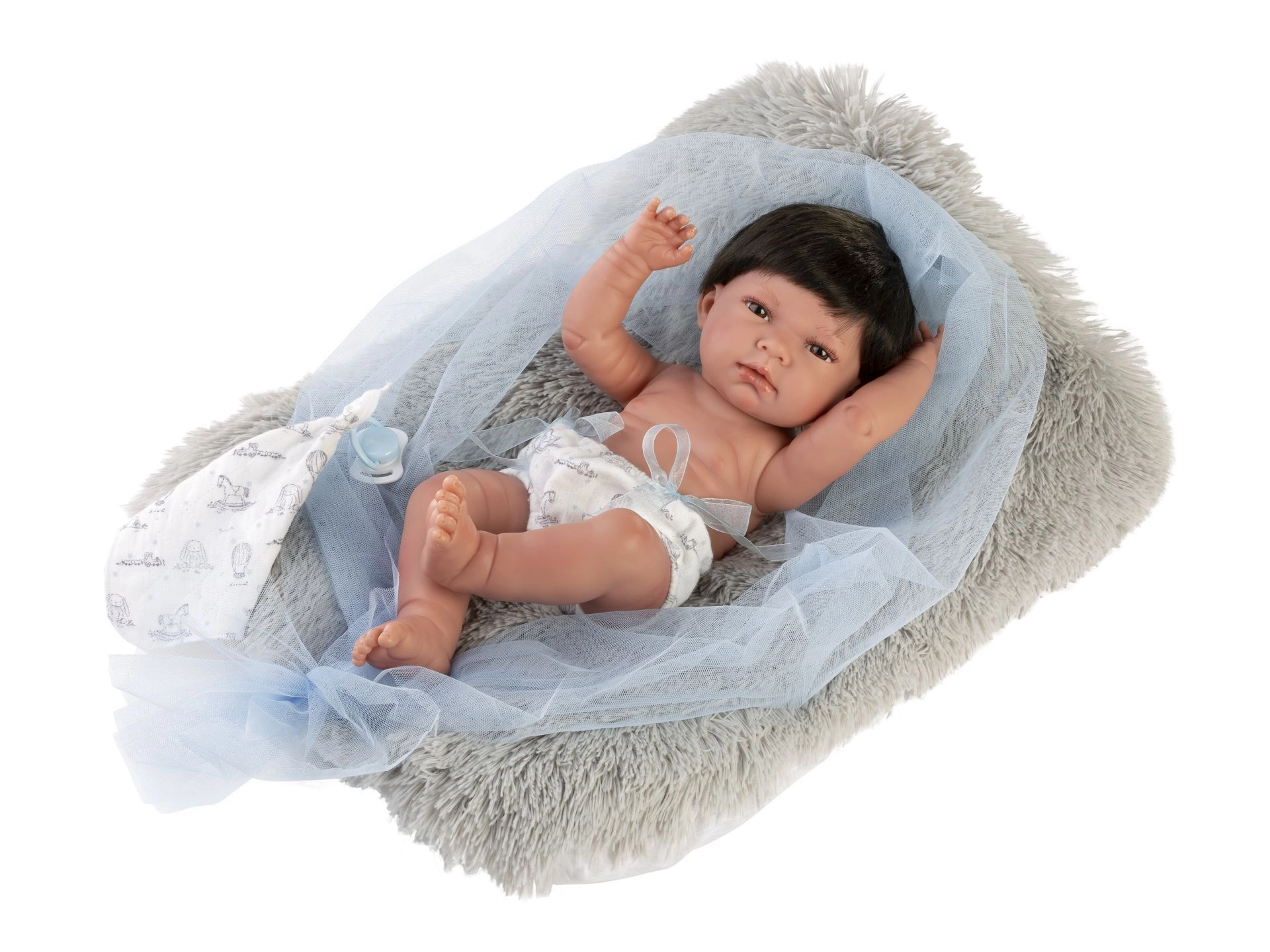 E-shop Llorens 73803 NEW BORN chlapček realistická bábätko s celovinylovým telom 40