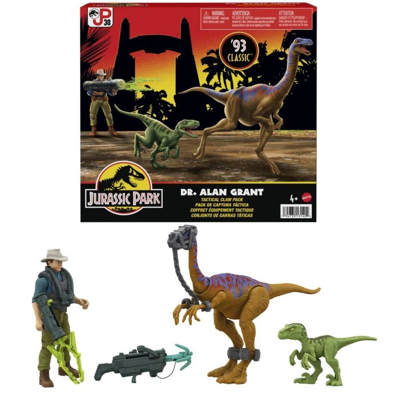 Dr. Alan Grant s dinosaurami a doplnkami