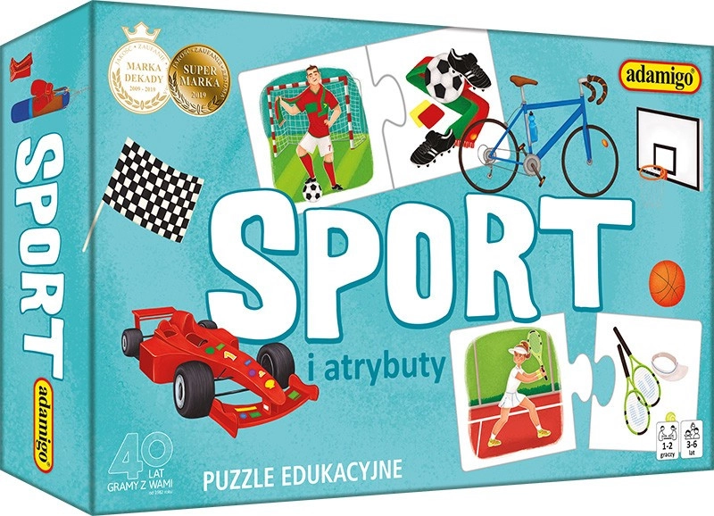 E-shop Šport a atribúty – vzdelávacie puzzle pre deti 3+