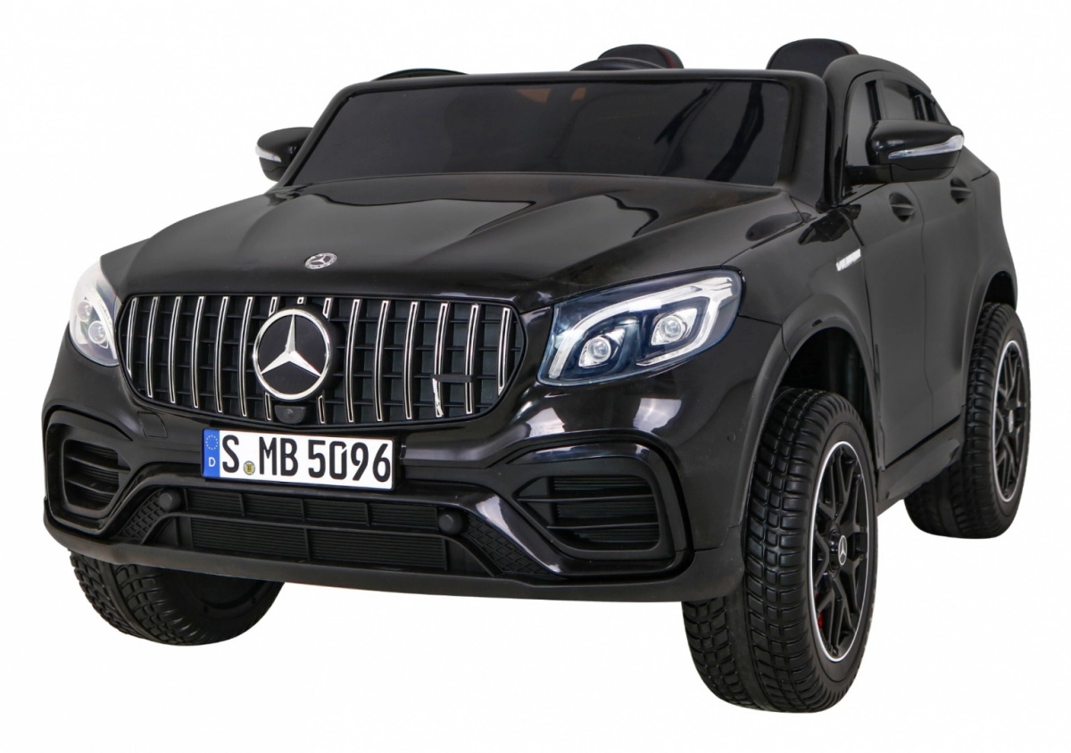 Elektrické autíčko Mercedes GLC 63 S pre deti SUV s pohonom 4x4 – čierne