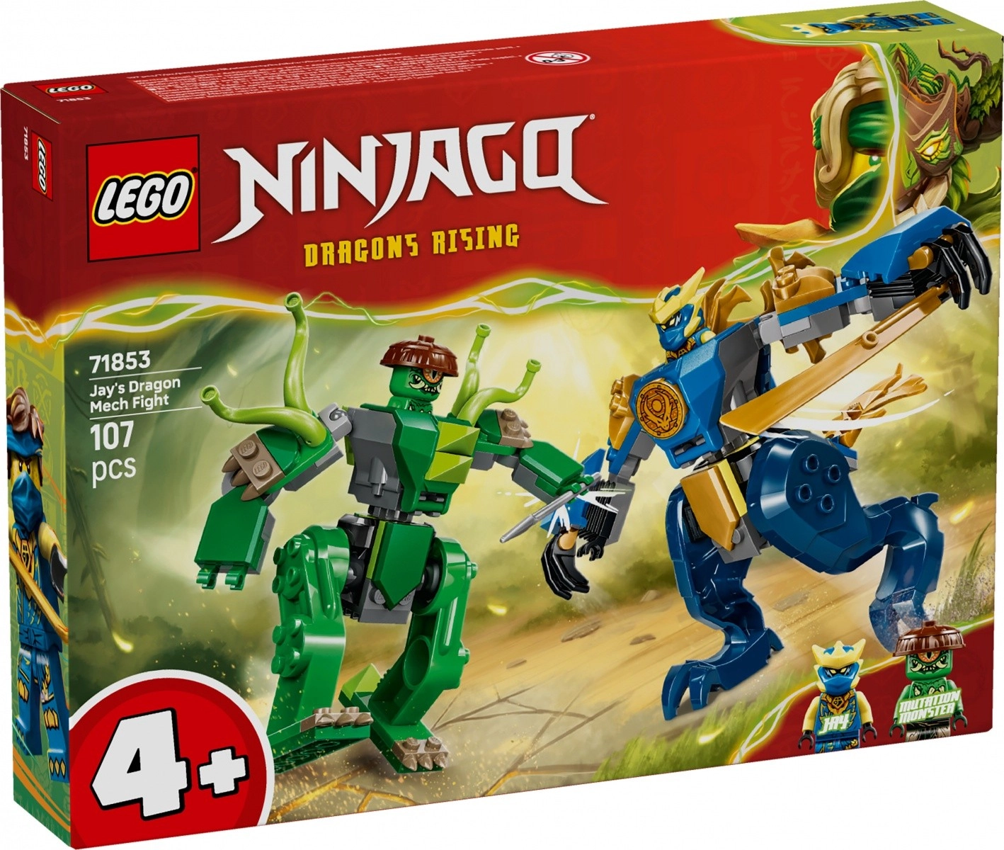 Lego Ninjago bitka v dračom mechovi Jaya