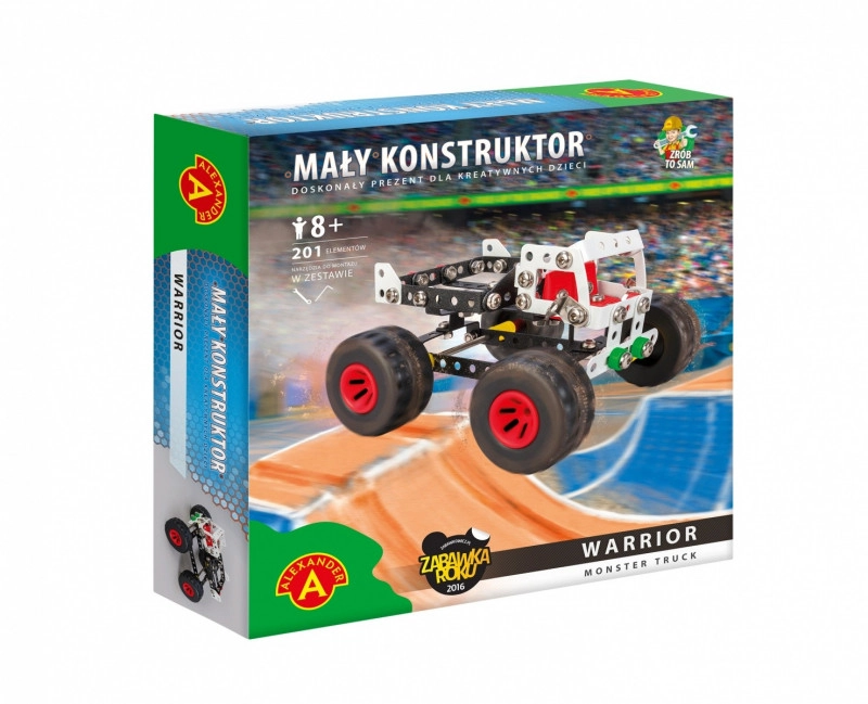 E-shop Stavebnica Little constructor monster truck–bojovník