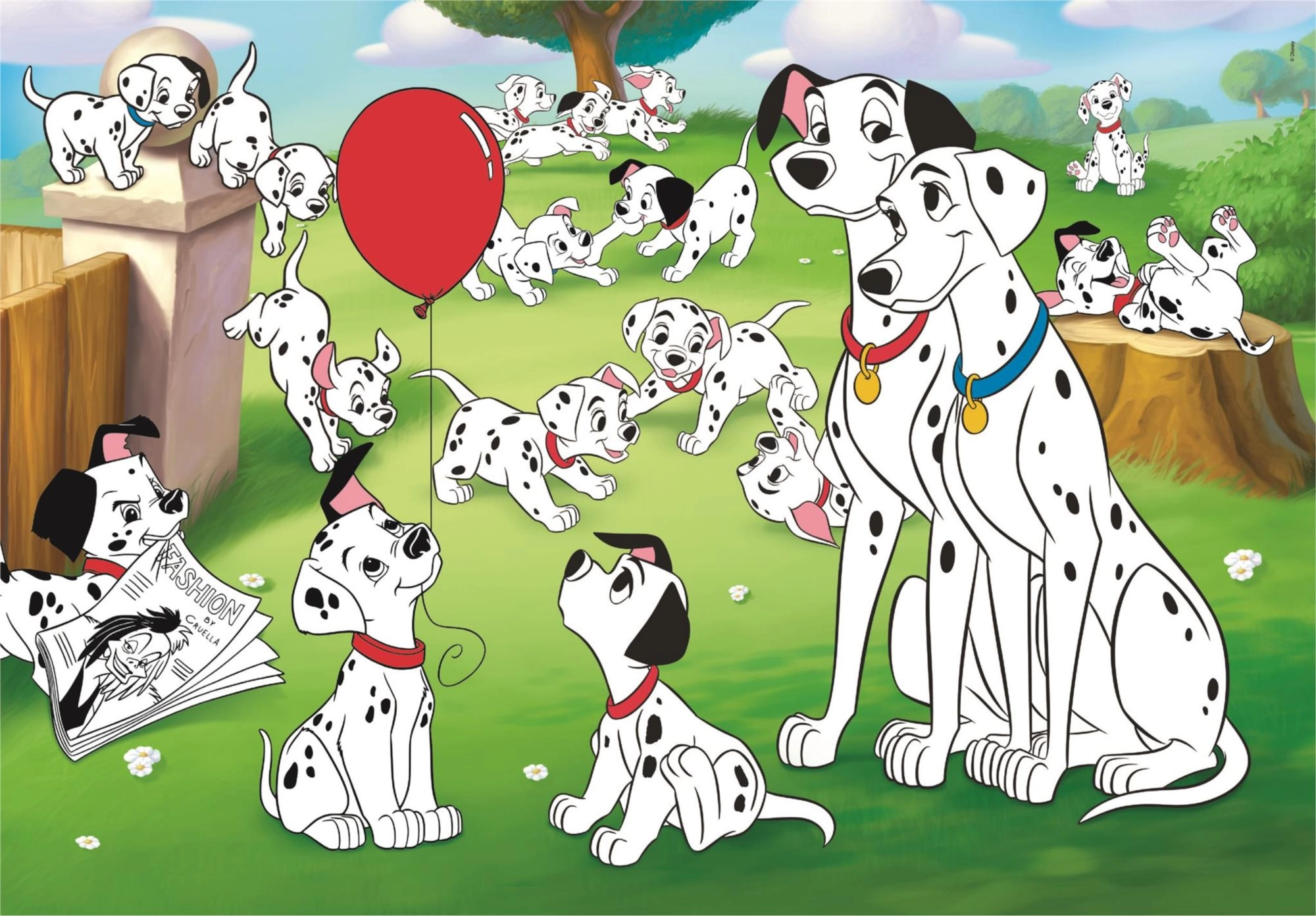 E-shop CLEMENTONI Disney: 101 Dalmatíncov MAXI 24 dielov