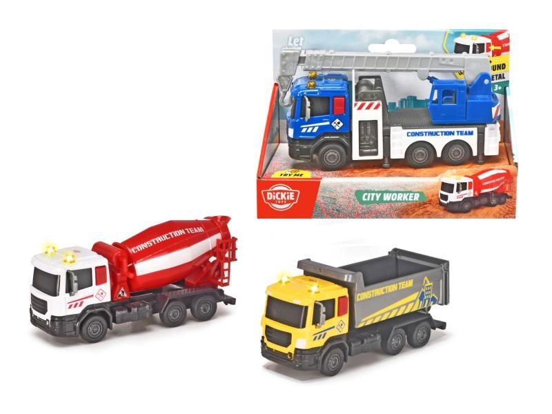 E-shop Dickie Stavebné autíčko City Worker 17 cm