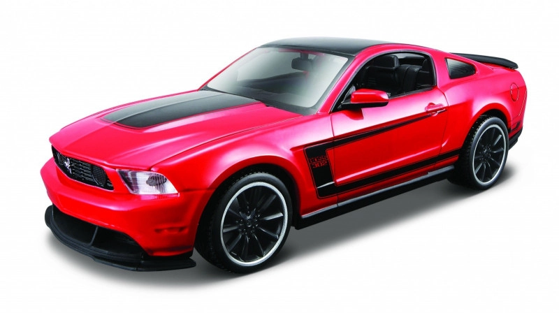 Maisto Kit Ford Mustang Boss 302 červená1:24
