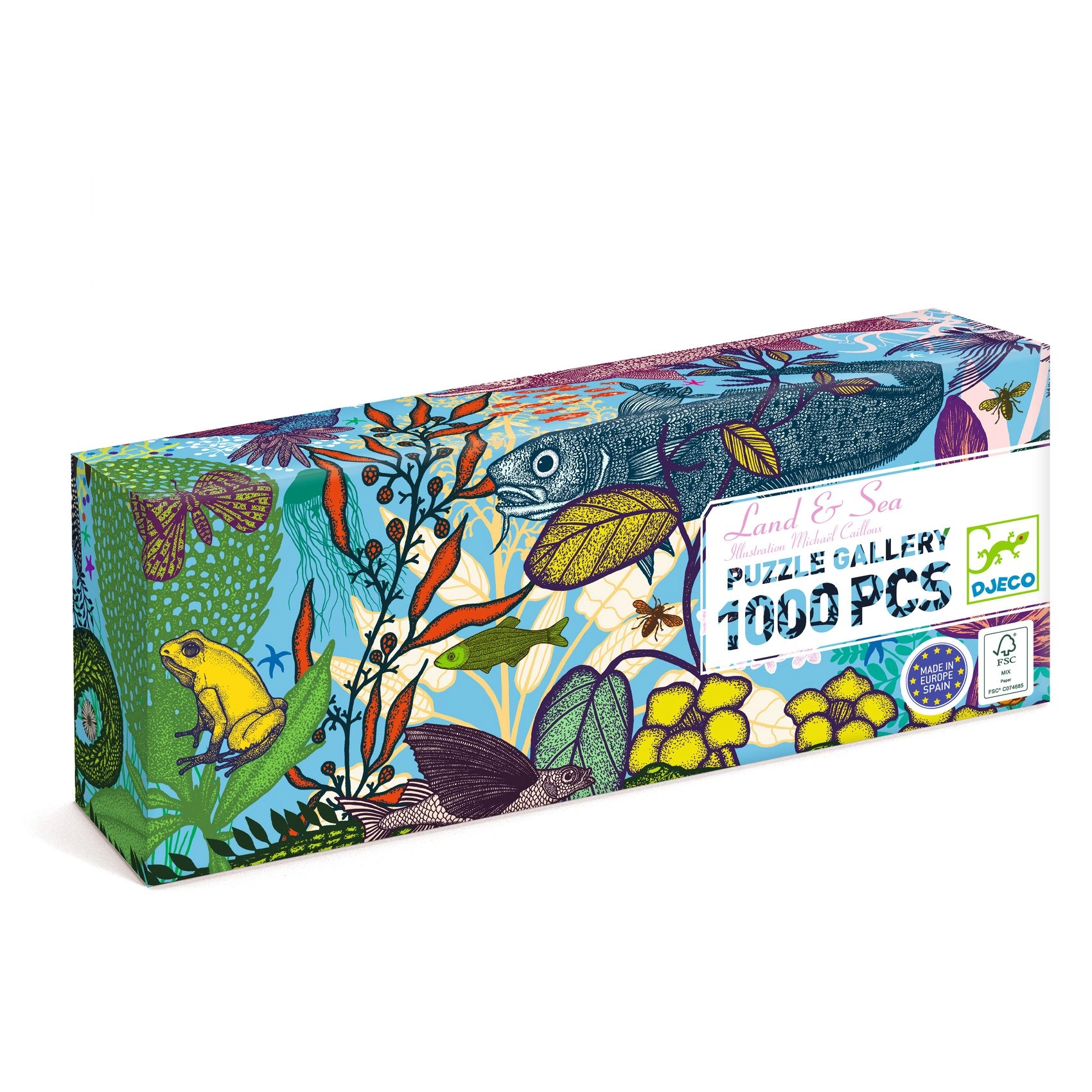 Puzzle kvety a more (1000 dielikov)