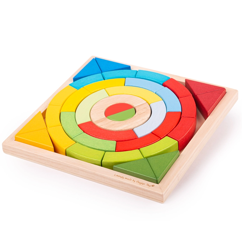 E-shop Bigjigs Toys skladacie oblúky a trojuholníky