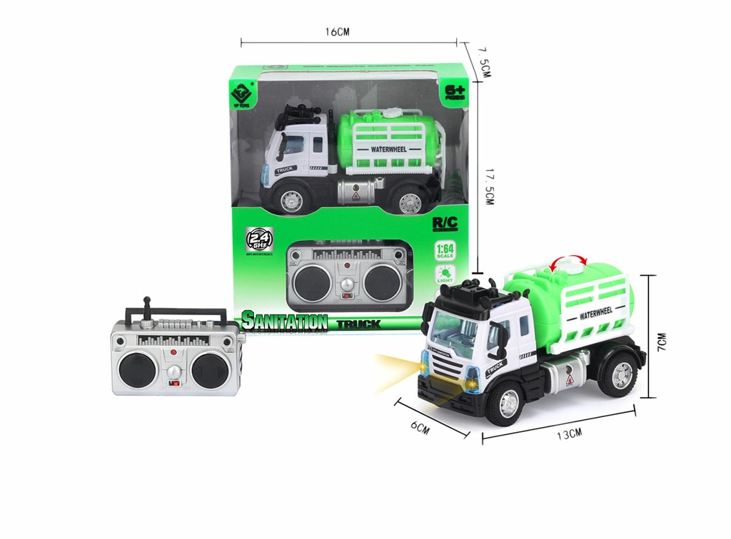 E-shop Mini polievacie vozidlo R/C 1:64