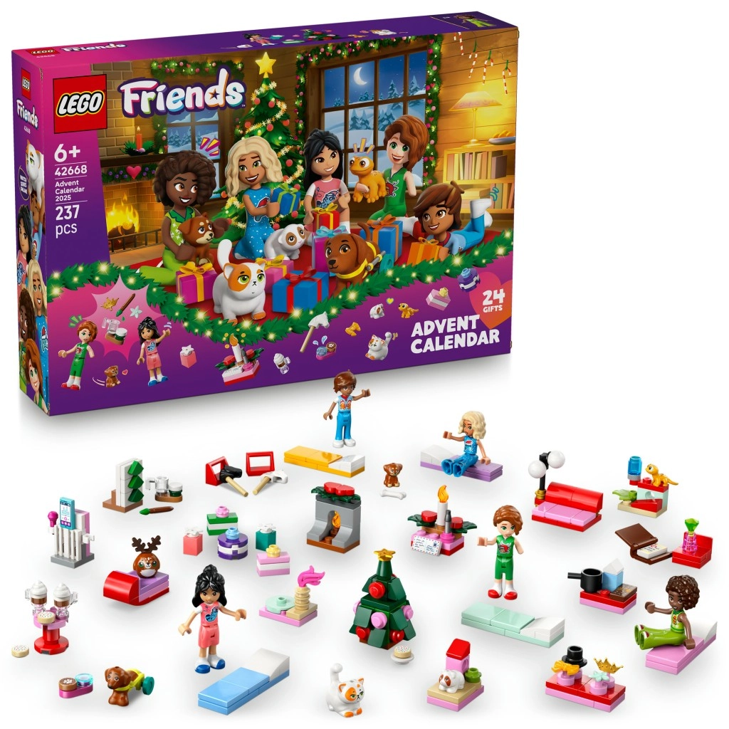 Lego Friends adventný kalendár 2025