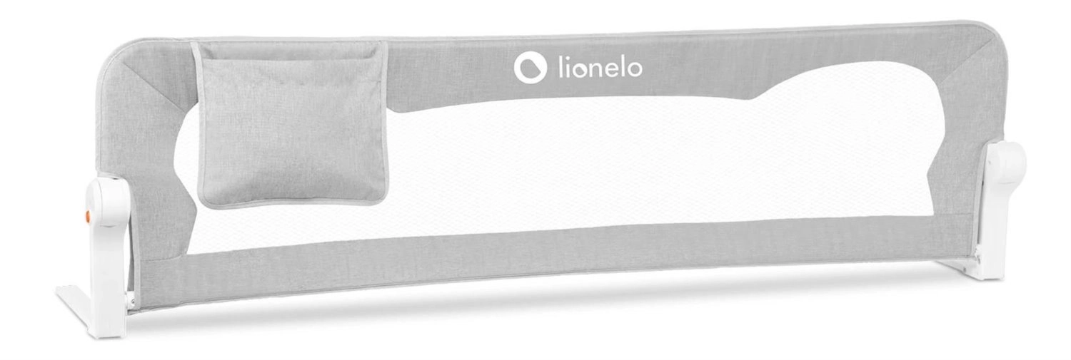E-shop Lionelo zábrana na posteľ Eva Grey Melange