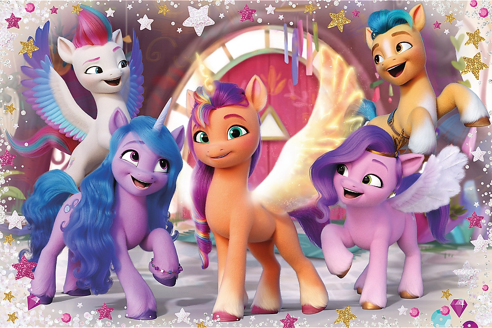 TREFL My Little Pony: Radostní poníci MAXI 24 dielov