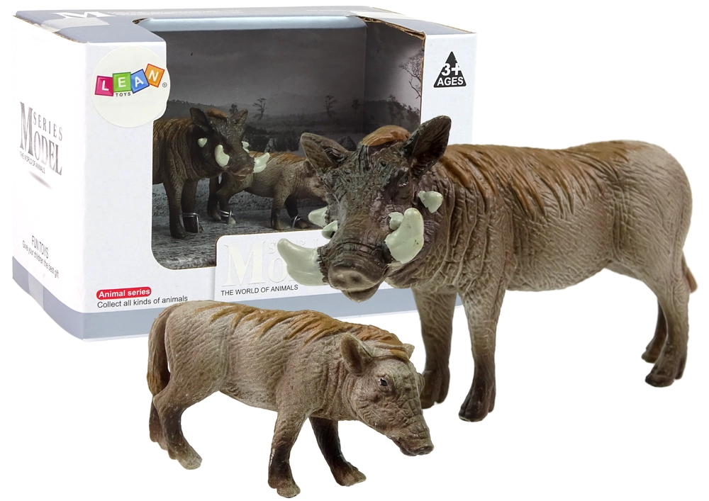 E-shop Lean Toys Africké prasa bradavičnaté s mláďaťom