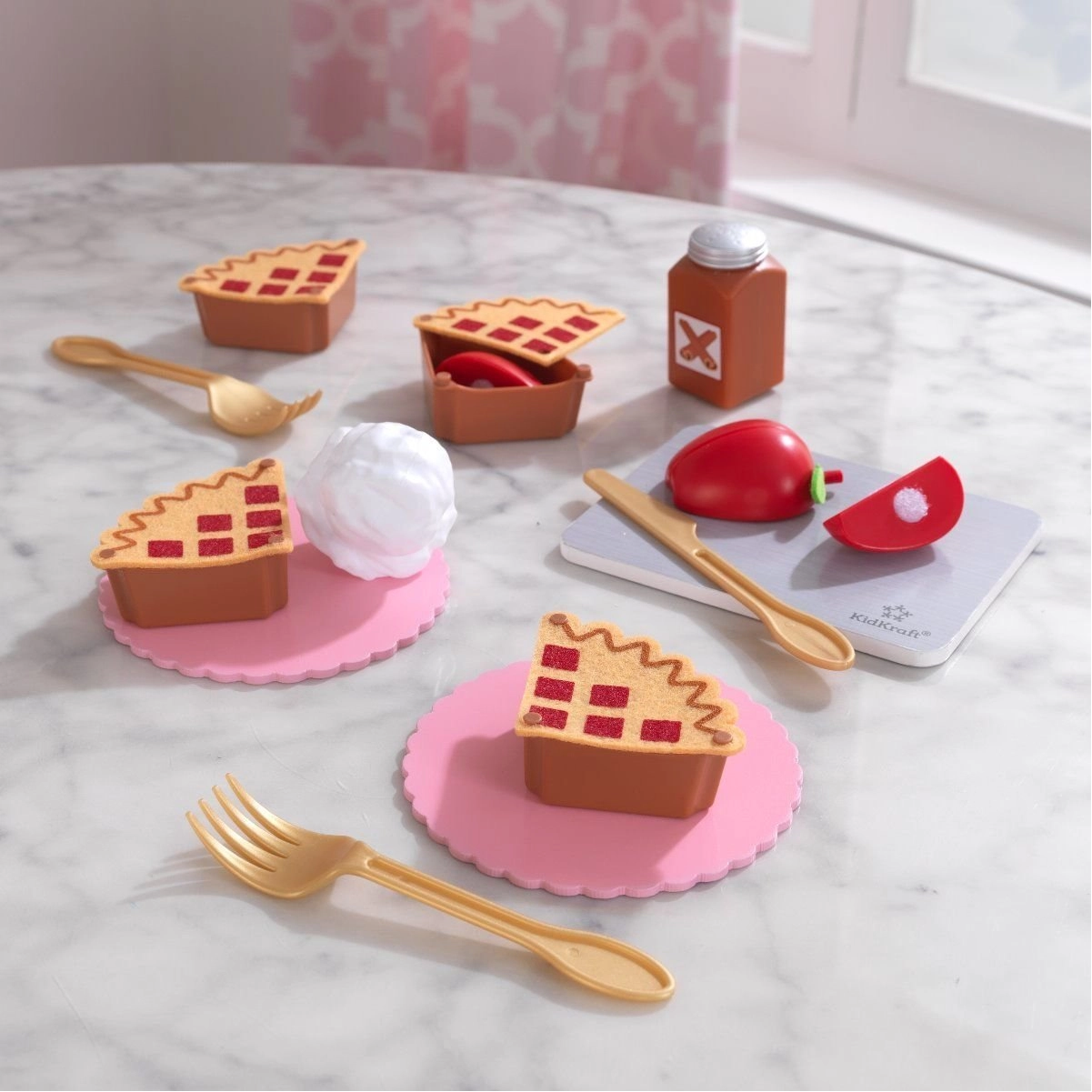Kidkraft Create & Cook Apple Piepríslušenstvo na varenie Navar si jablkový koláč