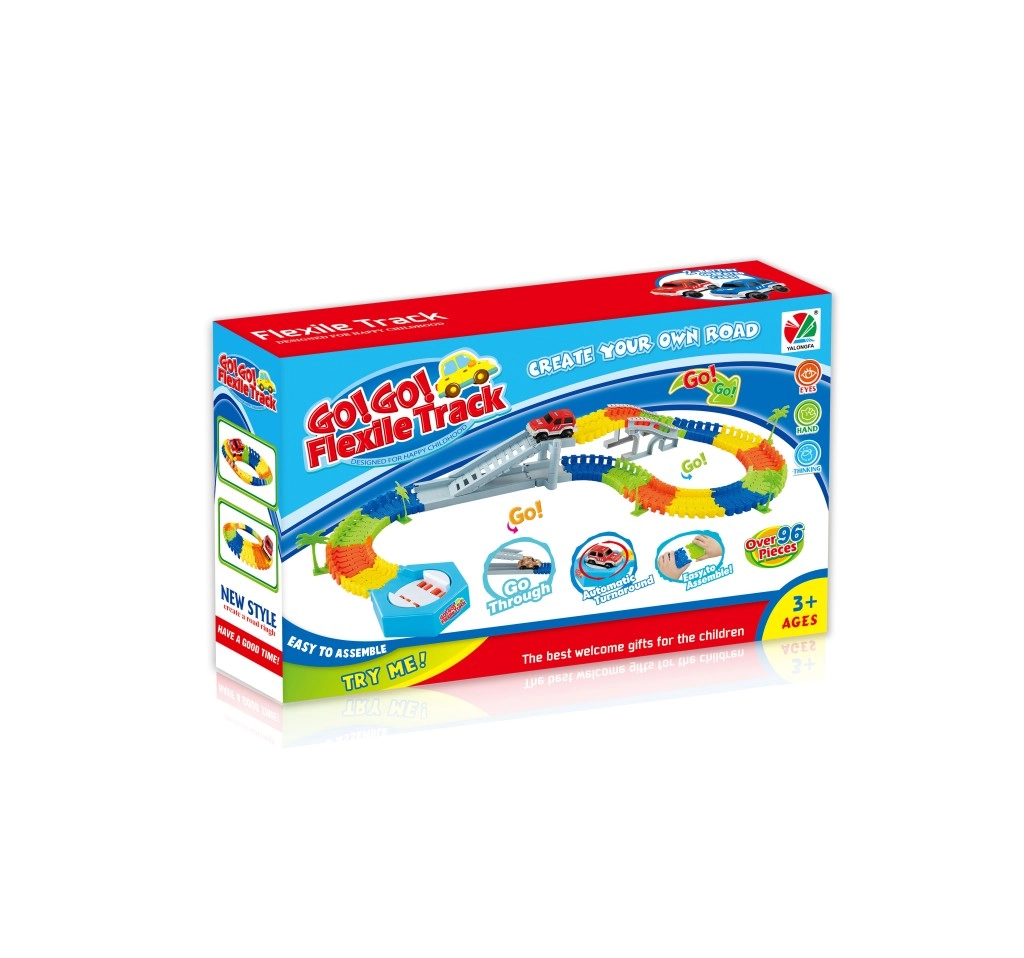 variabilná závodná dráha 96 dielov s autíčkom