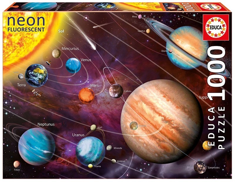 E-shop Educa 14461 Neon Solar System 1000 dielov