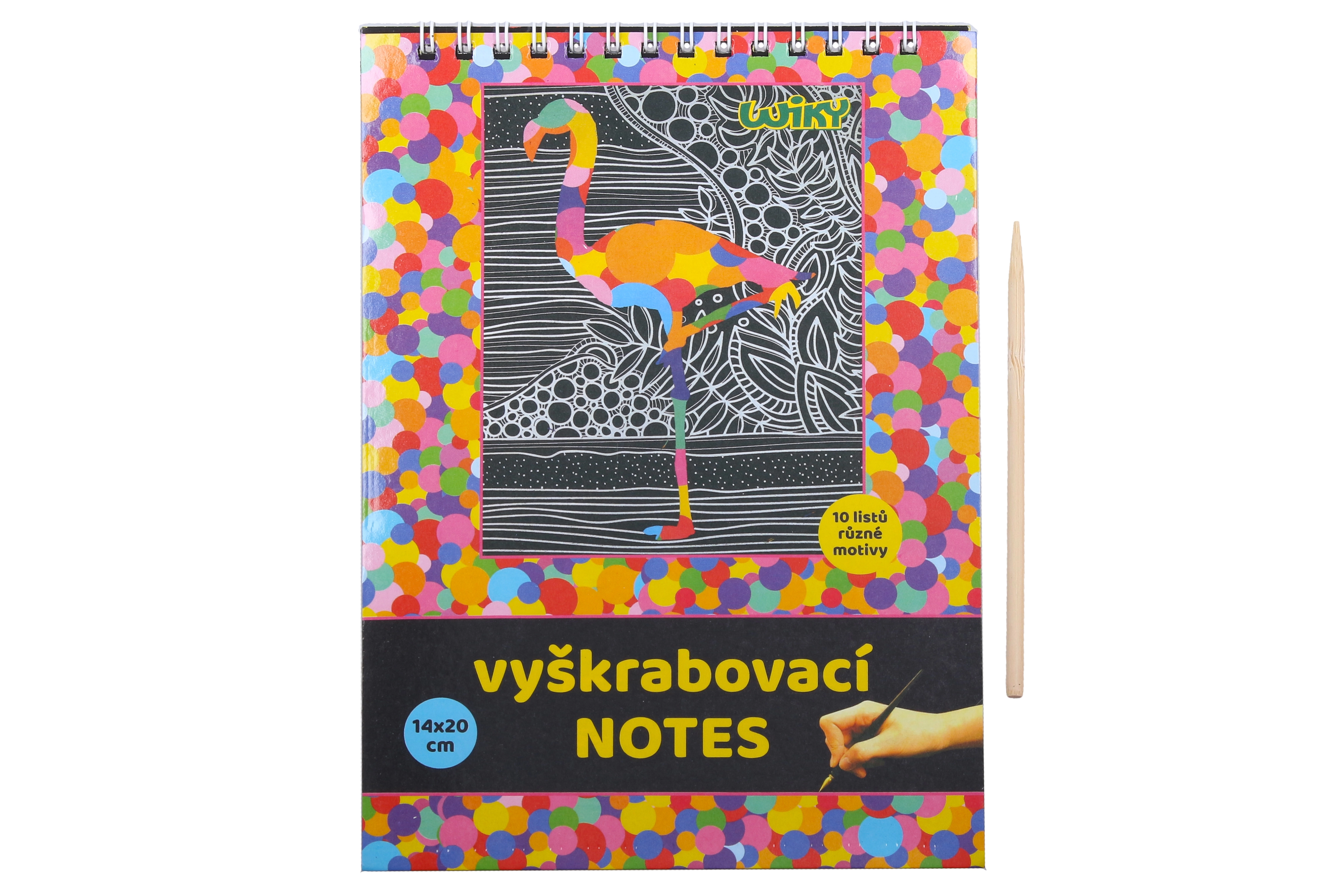 E-shop Škrabací Vyškrabovací notes 10 listů