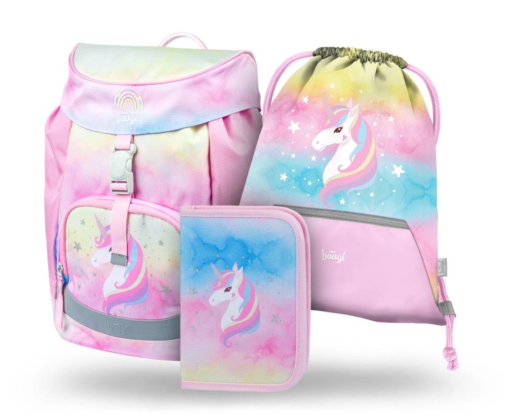 E-shop BAAGL SADA 3 Airy Rainbow Unicorn