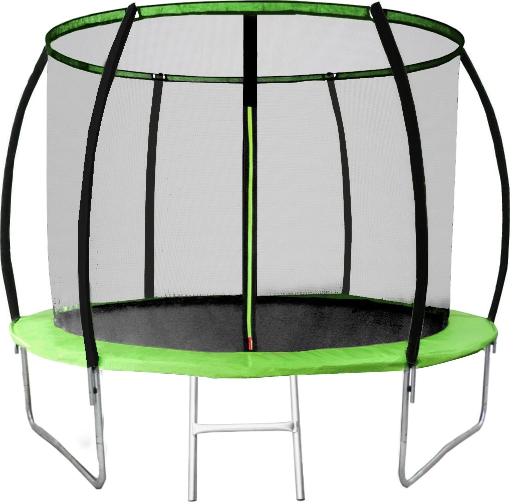 Trampolína Deluxe 244 cm s ochrannou sieťou a rebríkom