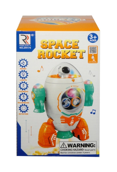 E-shop Interaktívna raketa so svetlom, zvukom a hudbou