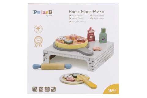 E-shop PolarB Dřevěná pizza s doplňky