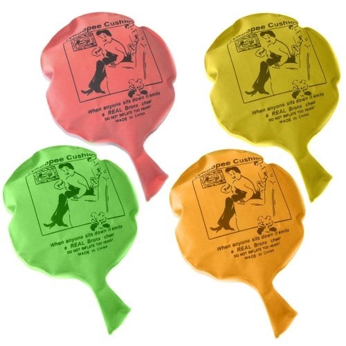 E-shop Prdiaci vankúšik – zábavný Whoopee cushion (mix motívov)