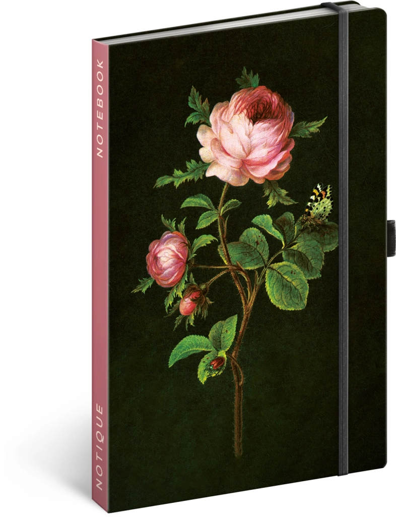 E-shop Notes Ruža Kateřiny Winterové bodkovaný 13 × 21 cm