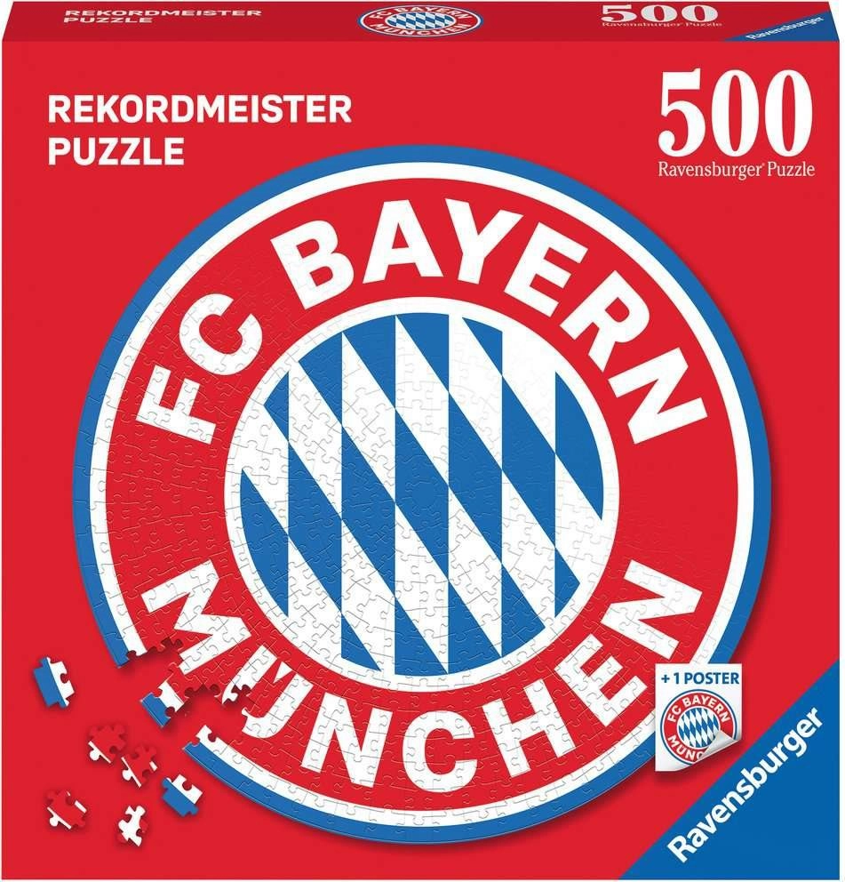 E-shop RAVENSBURGER Kulaté FC Bayern Logo 500 dielov