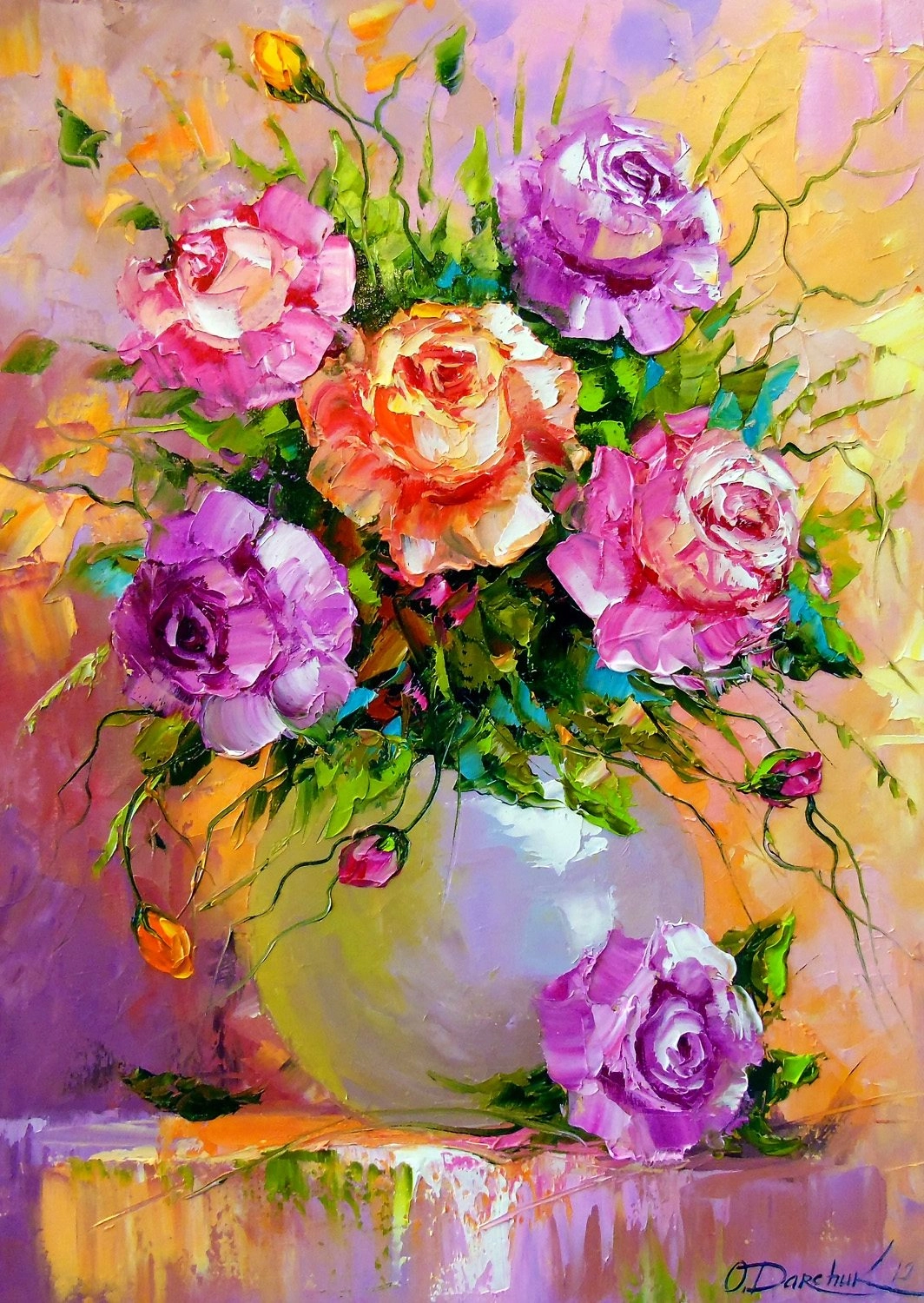 E-shop Enjoy Bouquet of Roses 1000 dielov