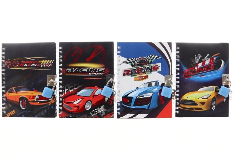 Chlapčenský zápisník so zámkom