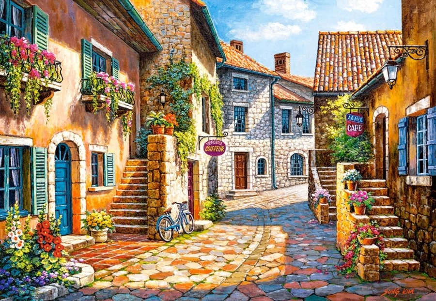 E-shop Castorland Rue De Village II 1000 dielov
