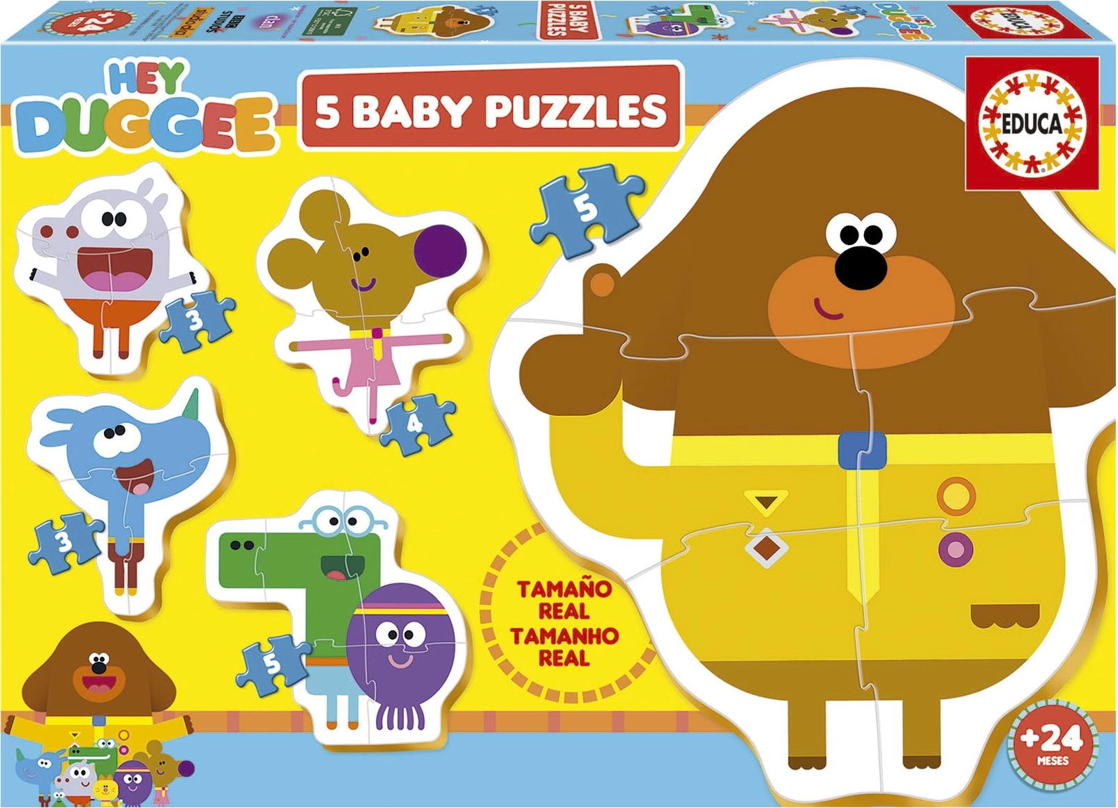 Educa pre najmenších Baby s Hey Duggee 5-obrázkové
