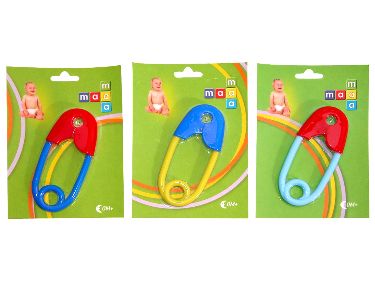 Chrastítko – špendlík pre bábätká