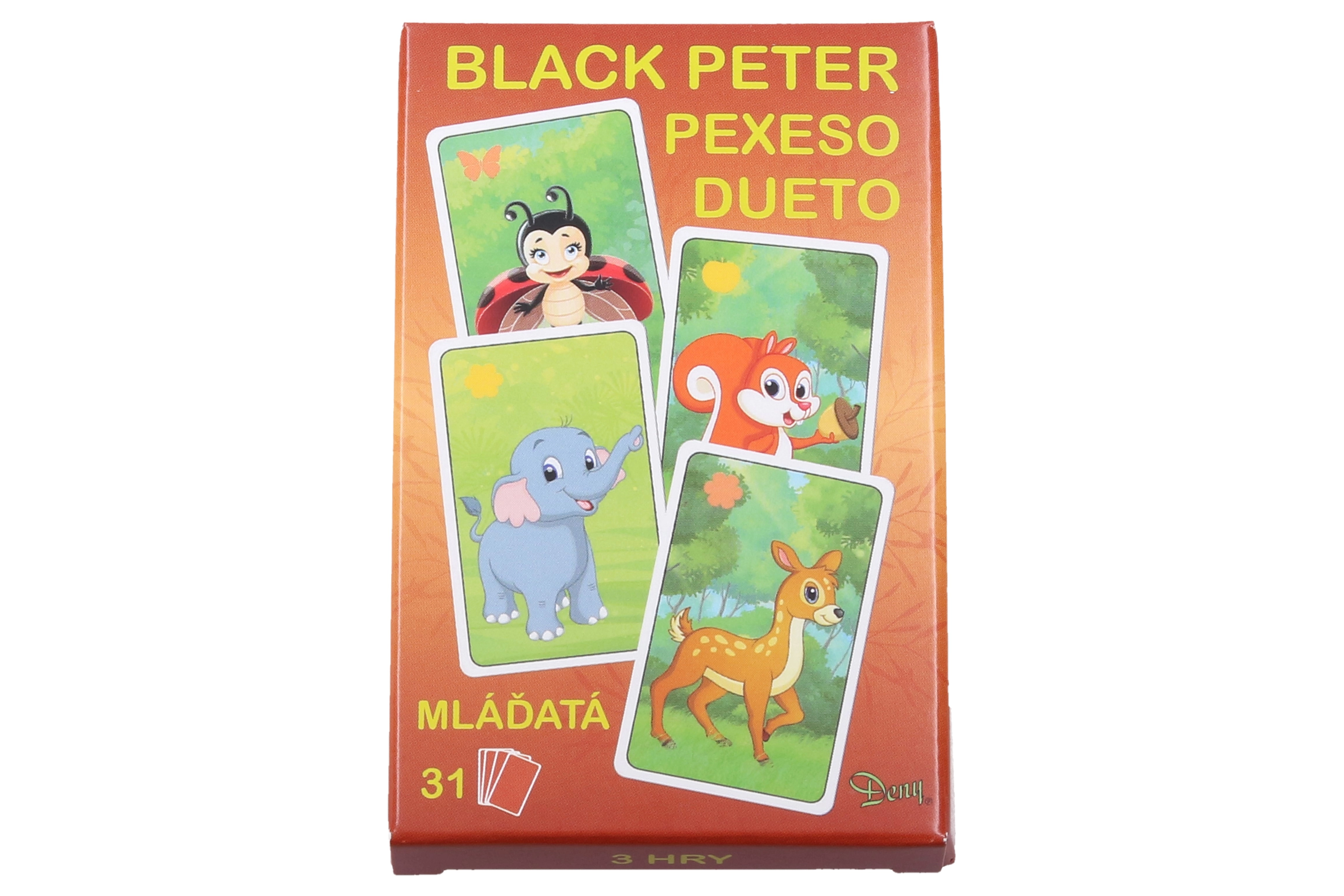 E-shop Černý Petr Pexeso Dueto Mláďata 3v1