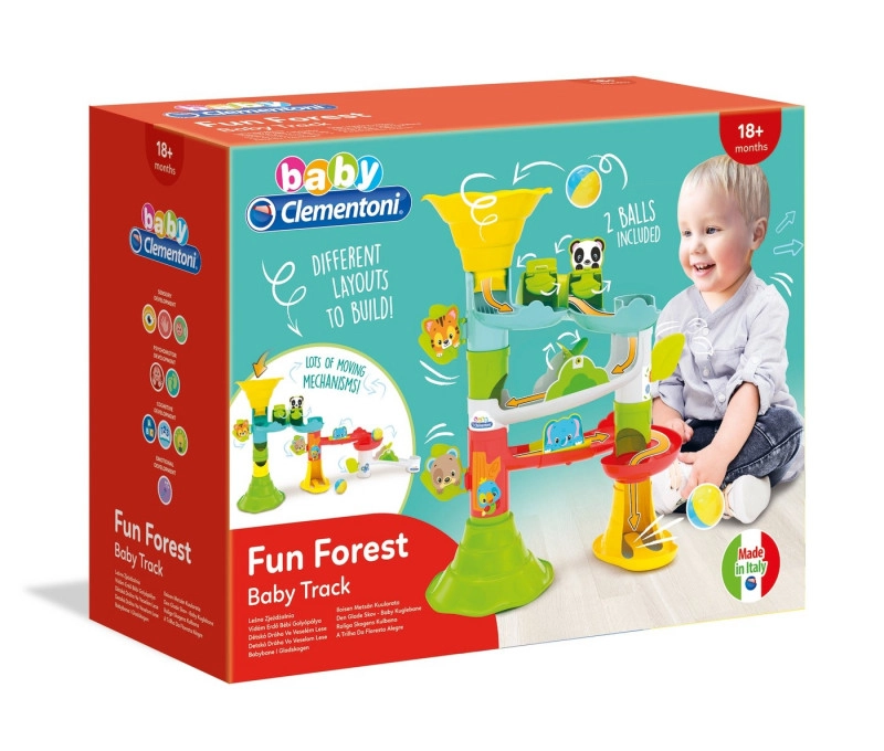 E-shop Clementoni baby veľká guľôčková dráha so zvieratkami