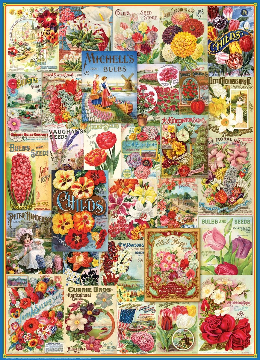 E-shop Eurographics puzzle katalóg semien kvetov 1000 dielikov