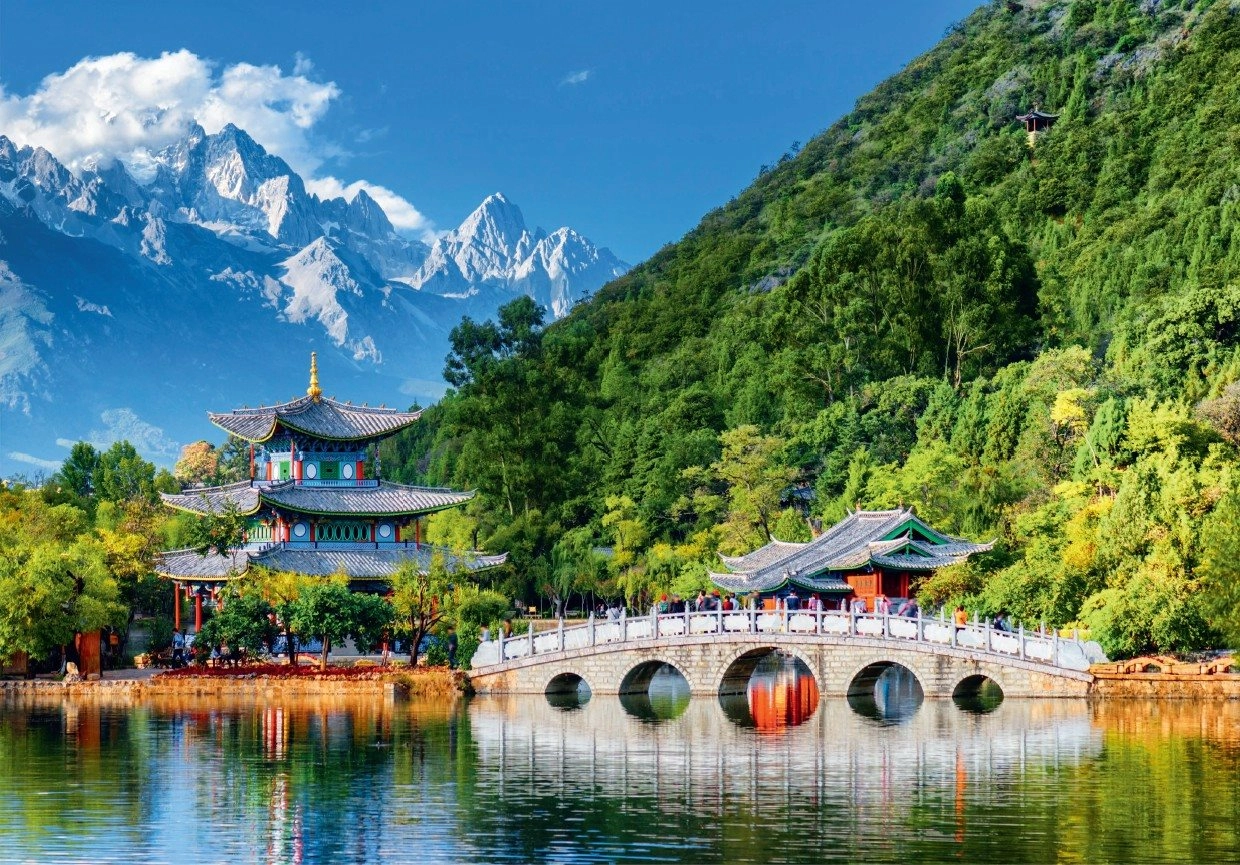Grafika Jade Dragon Snow Mountain 1000 dielov