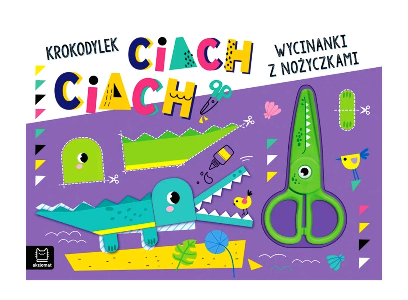 E-shop Vystrihovačky s nožnicami Krokodíl Čľup, čľup!