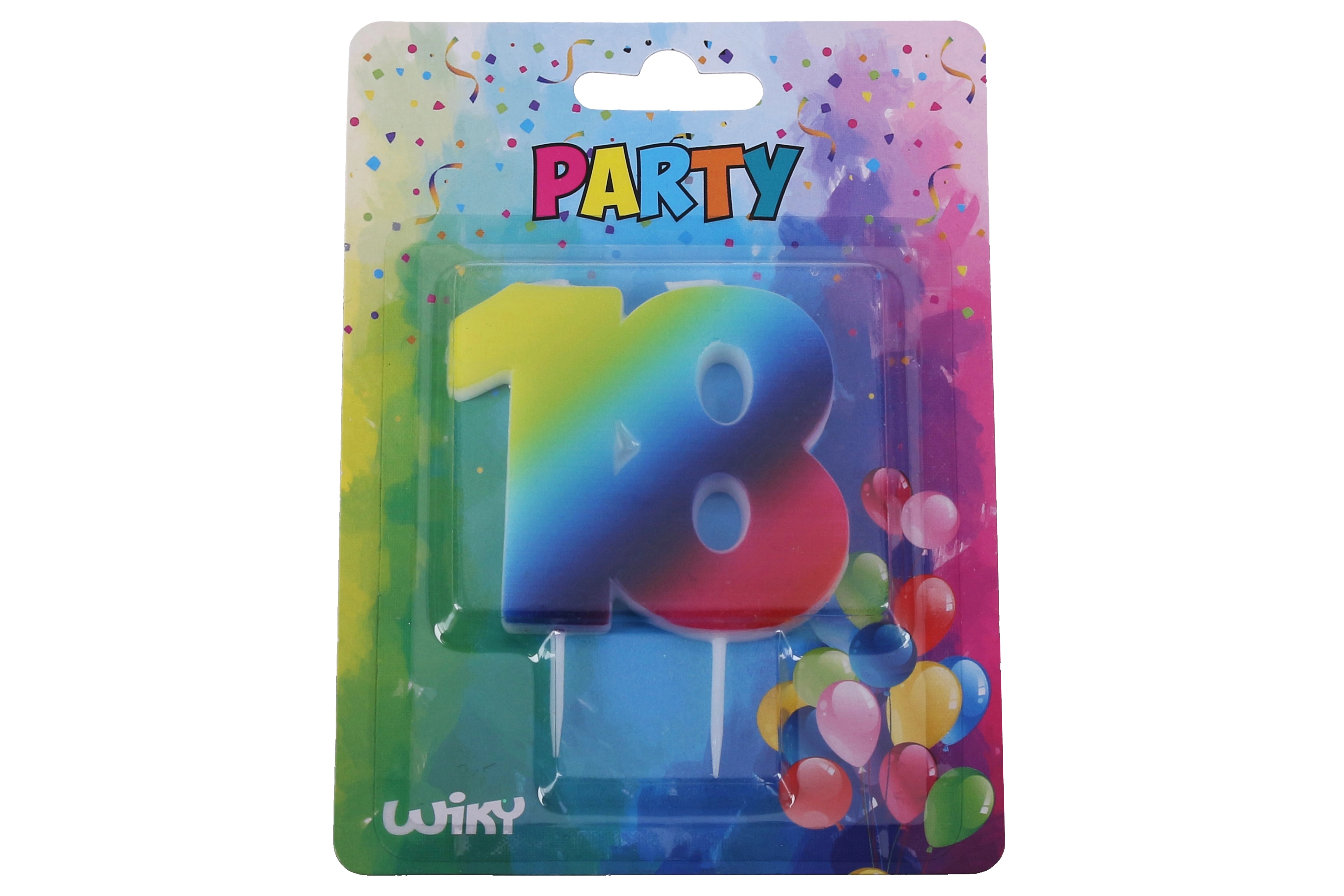 Wiky Tortová dúhová č.18