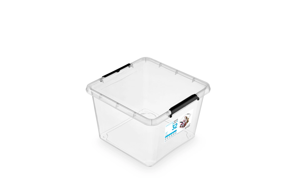 E-shop SimpleStore úložný box s vekom 32 l (39 × 39 × 26 cm)