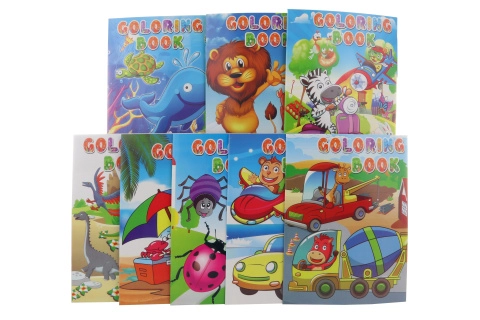 Omaľovánky A4 zvieratká