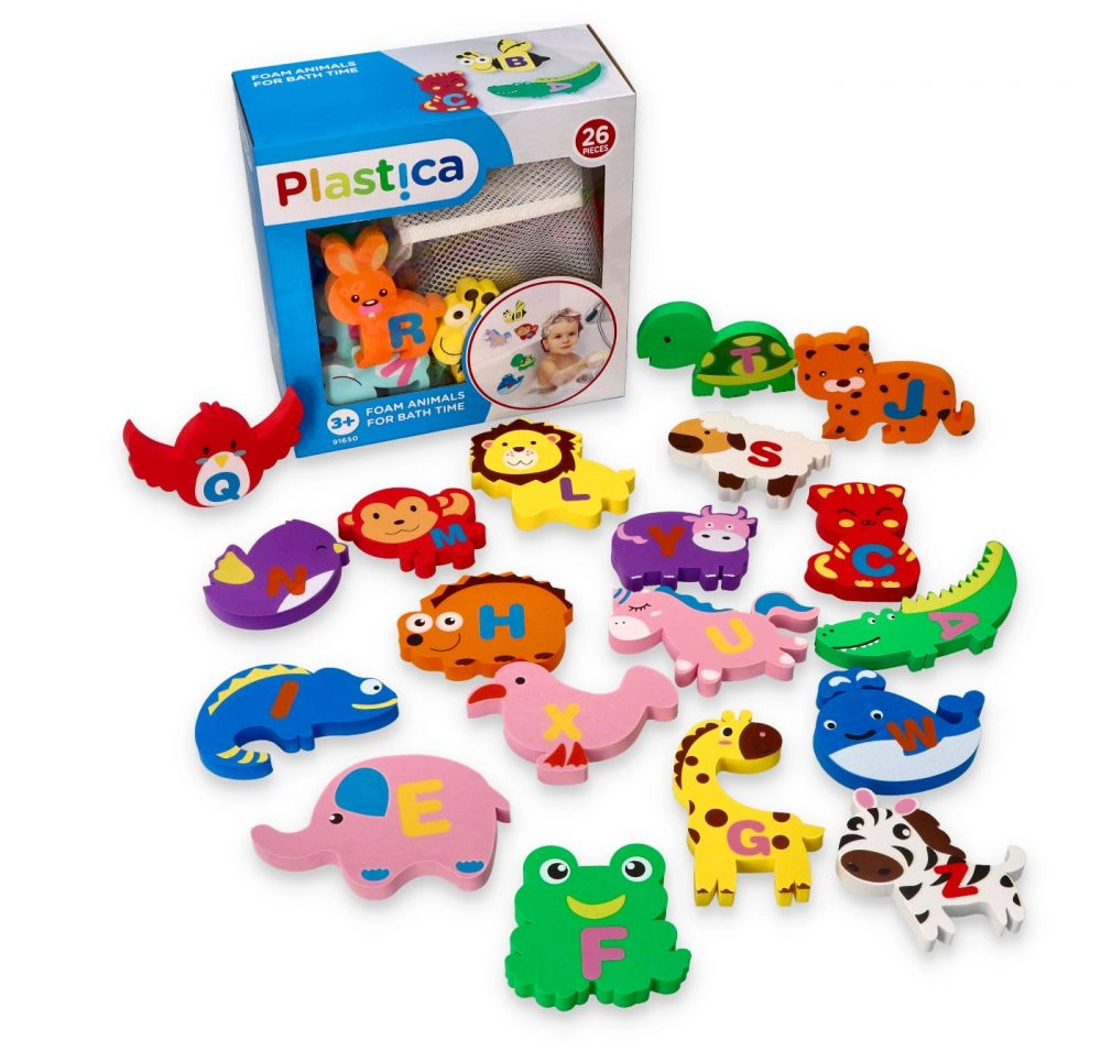 E-shop Plastica podlahové puzzle Abeceda 52 ks