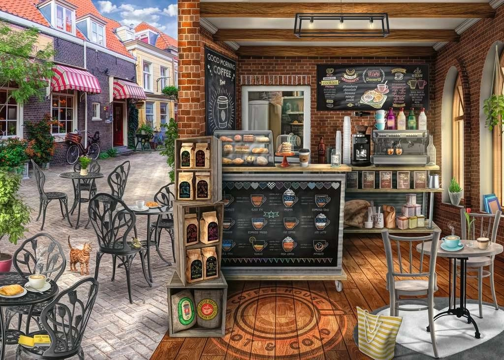 E-shop RAVENSBURGER Kavárna 1000 dielov