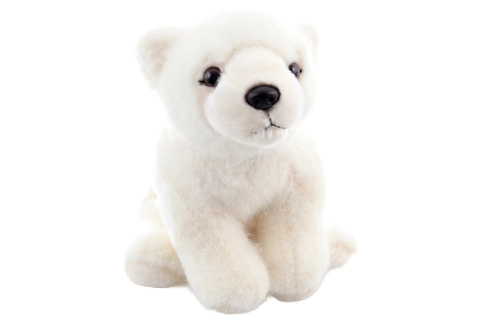 Plyšový ľadový medveď eco‑friendly 20 cm